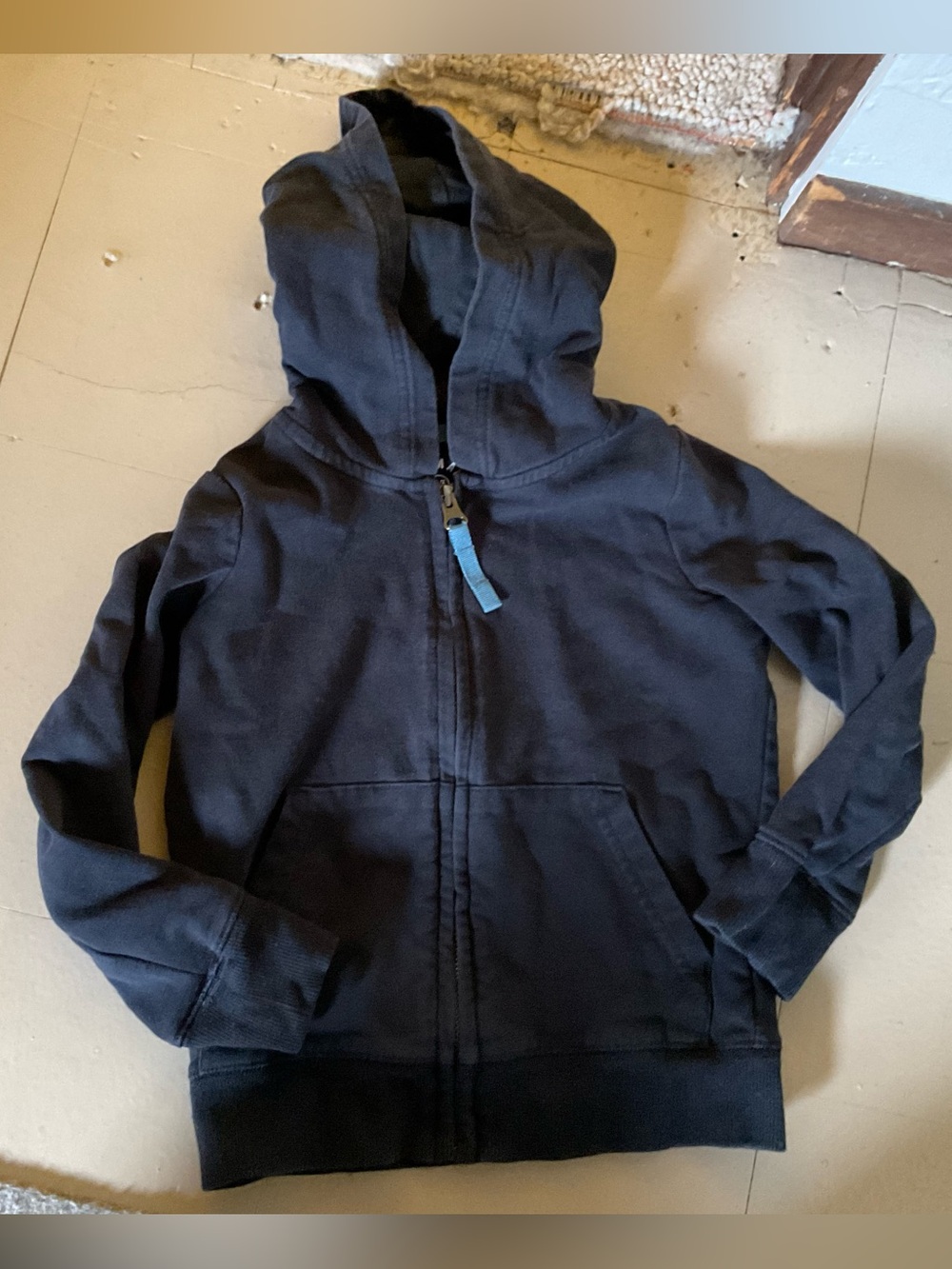 Primary Black Full Zip Hoodie Size 2–3 Years